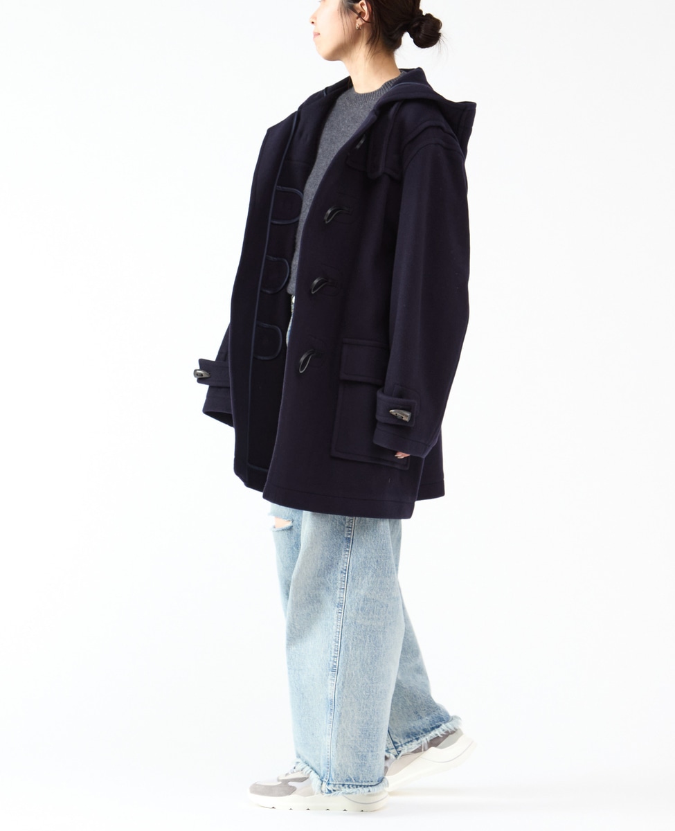 MONTGOMERY/モンゴメリー】Alton Pile Melton Duffle Coat Short