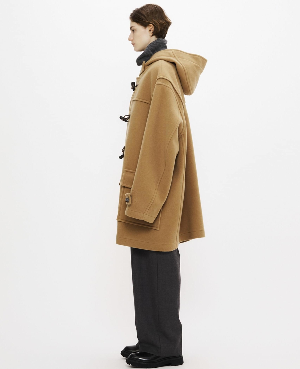 MONTGOMERY/モンゴメリー】Alton Pile Melton Duffle Coat Short