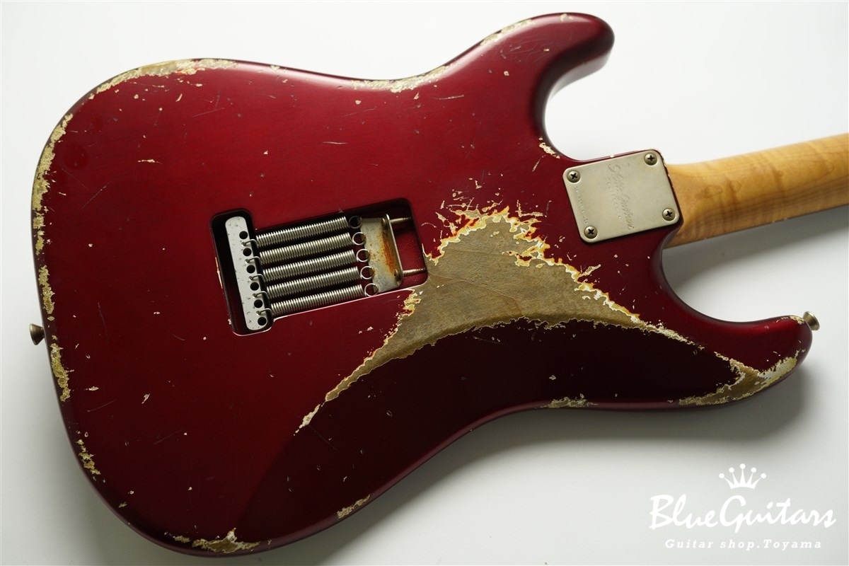 Xotic XSC-2 - Dark Candy Apple Red Heavy Aged / Alder / RM-R #3302