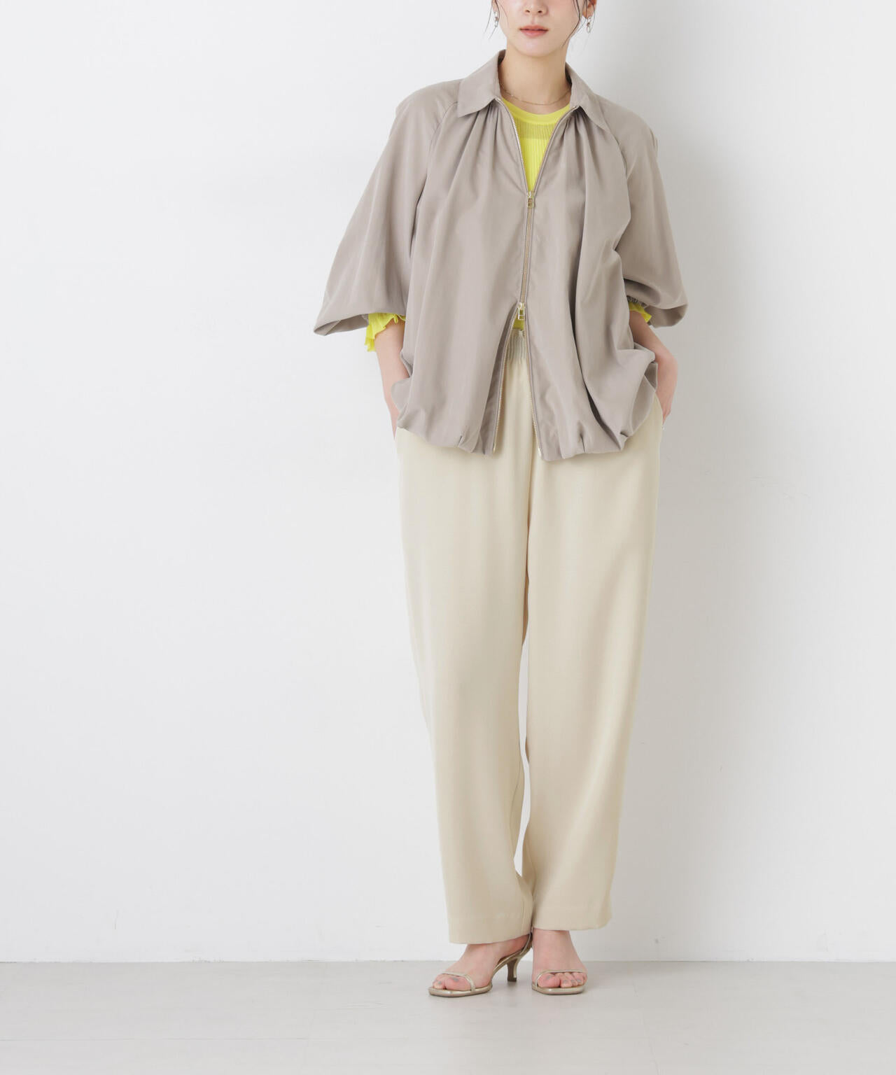 ダブルクロス イージー コクーン パンツ