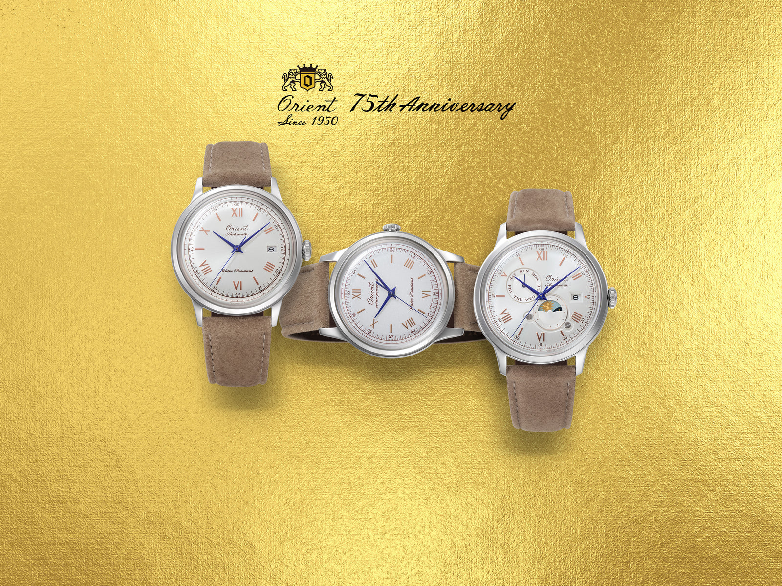 Orient Bambino SUN & MOON オリエント75周年モデル RN-AK0808S 数量