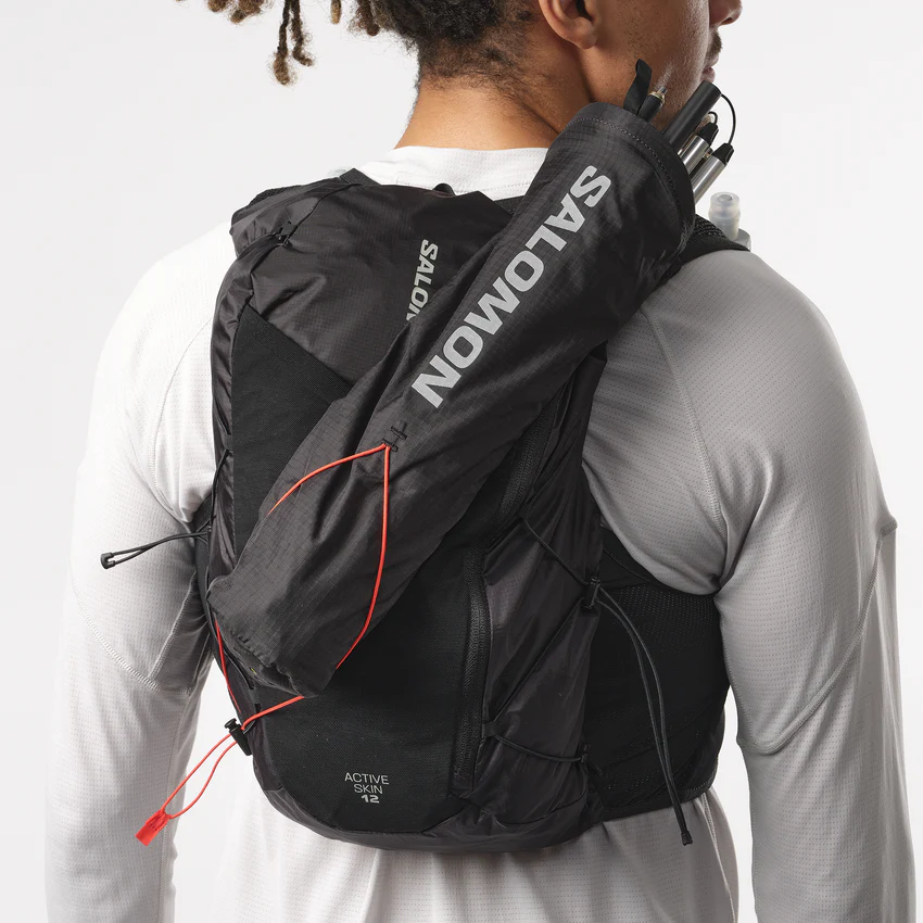 SALOMON ACTIVE SKIN 12 SET ユニセックス ランニングベスト（フラスク