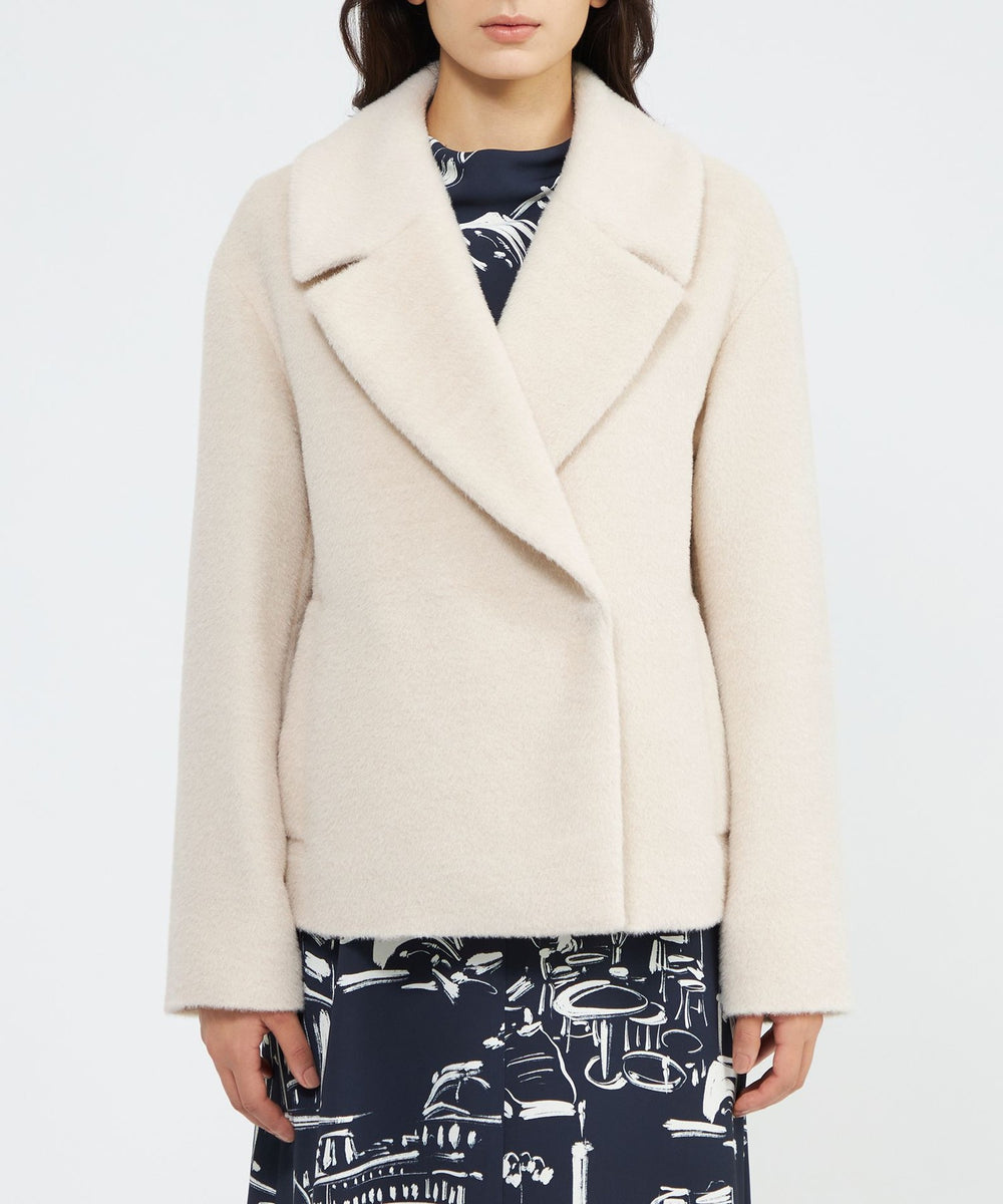 アルパカシャギー ショートコート(コート)｜EPOCA(エポカ)の