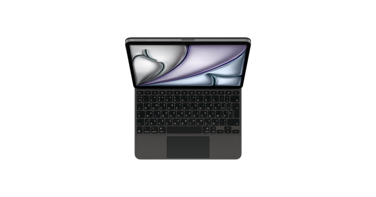 Magic Keyboard for iPad Air 11‑inch (M3) - Ukrainian - Black - Apple