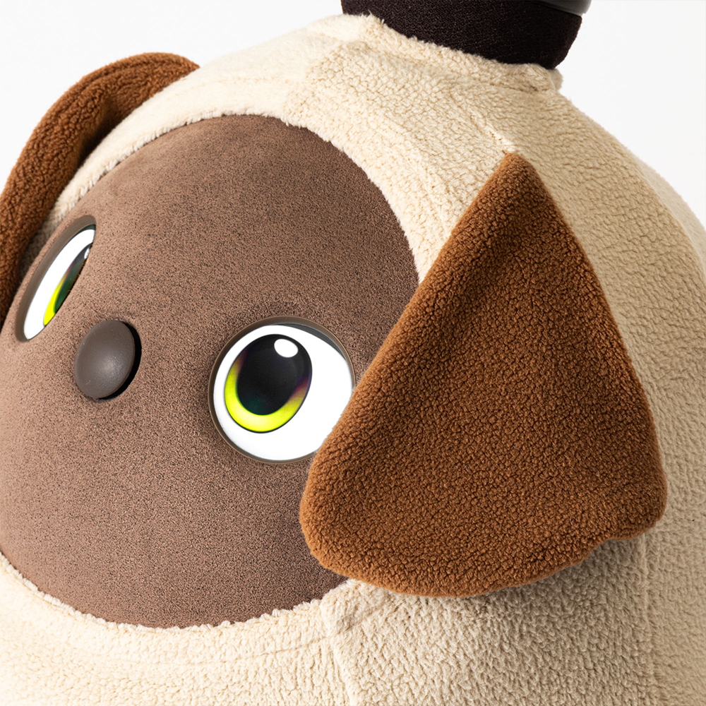 いぬフリース（パピー） ベージュ | LOVOT ウェブストア