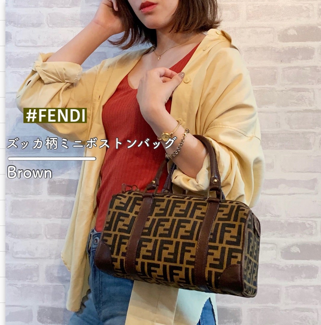 FENDI 状態完璧！ズッカ柄ミニボストンバッグのご紹介♡ | Vintage