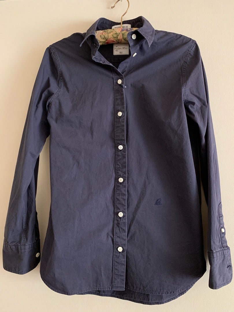 2019AW⑨ MADISONBLUE NAVYシャツ @ DeuxiemeClasse | ちくわの時間