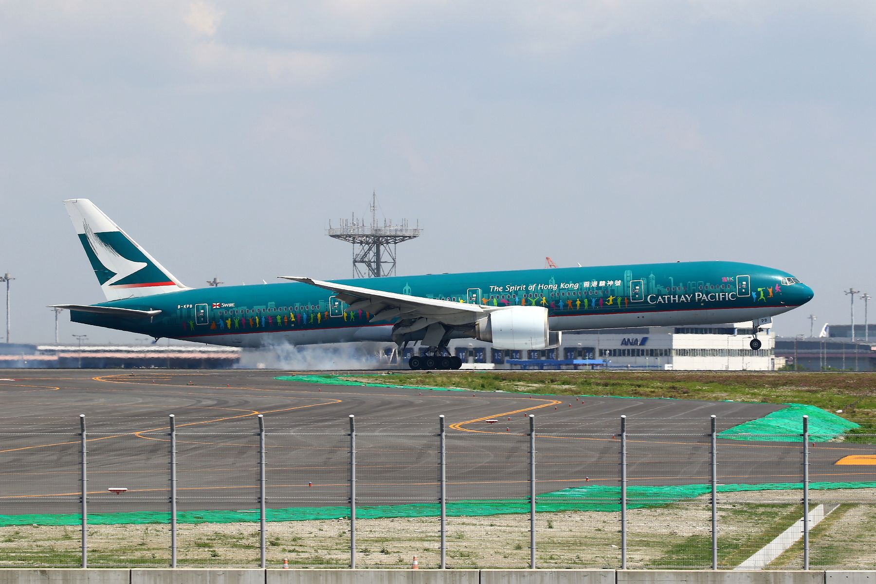 キャセイパシフィック航空／ボーイング777-300ER型機(B-KPB)”The