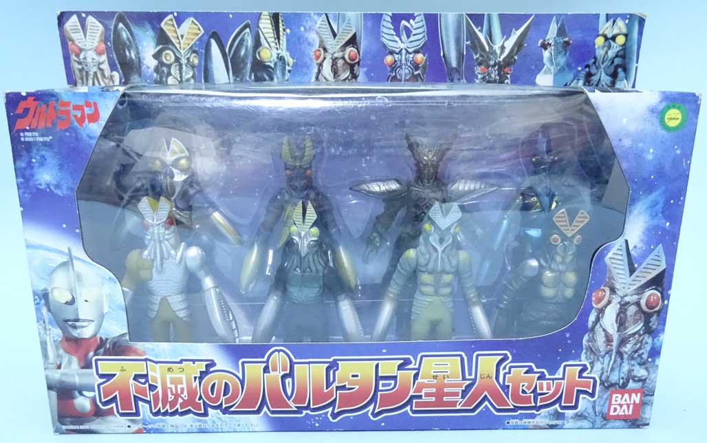 歴代バルタン星人登場！（不滅のバルタン星人セット）BANDAI | 怪獣