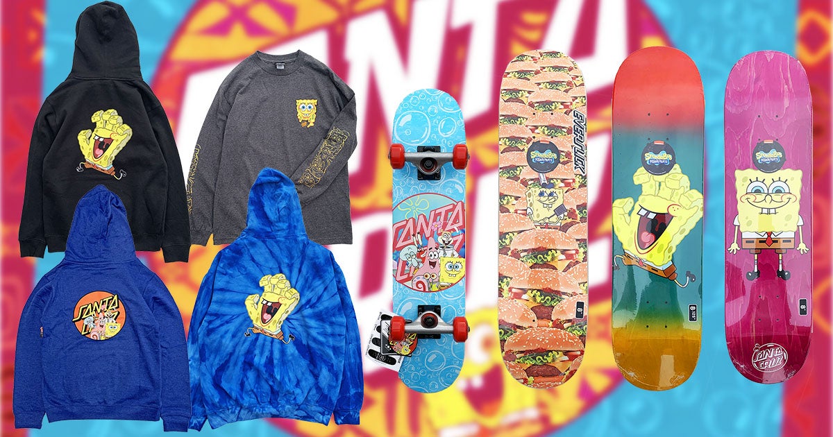 SANTACRUZ x スポンジボブ コラボコレクション | SPINY 公式ブログ
