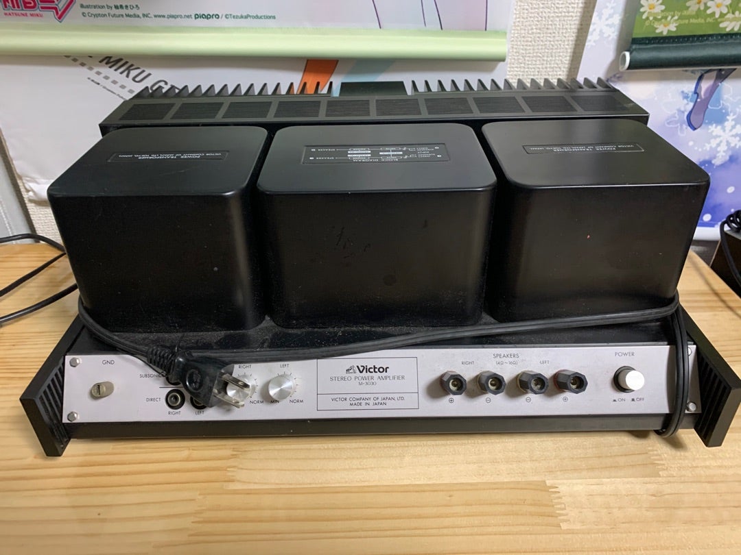 頂いたビクターM3030を修理してみる〜その1 | endlessprojectのブログ