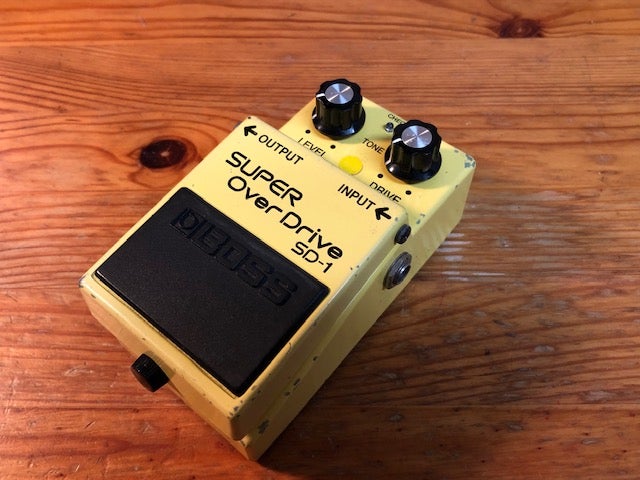 BOSS SD-1を改造してOD-1にしてみました（IC NEC C4558C） | free fallin'