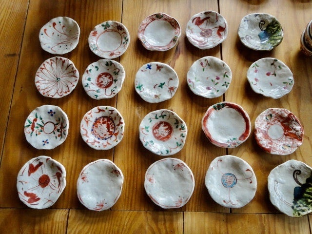 人気作家 黒岩卓実 変形鉢 赤絵 陶芸 2026年最新】赤絵 黒岩の人気