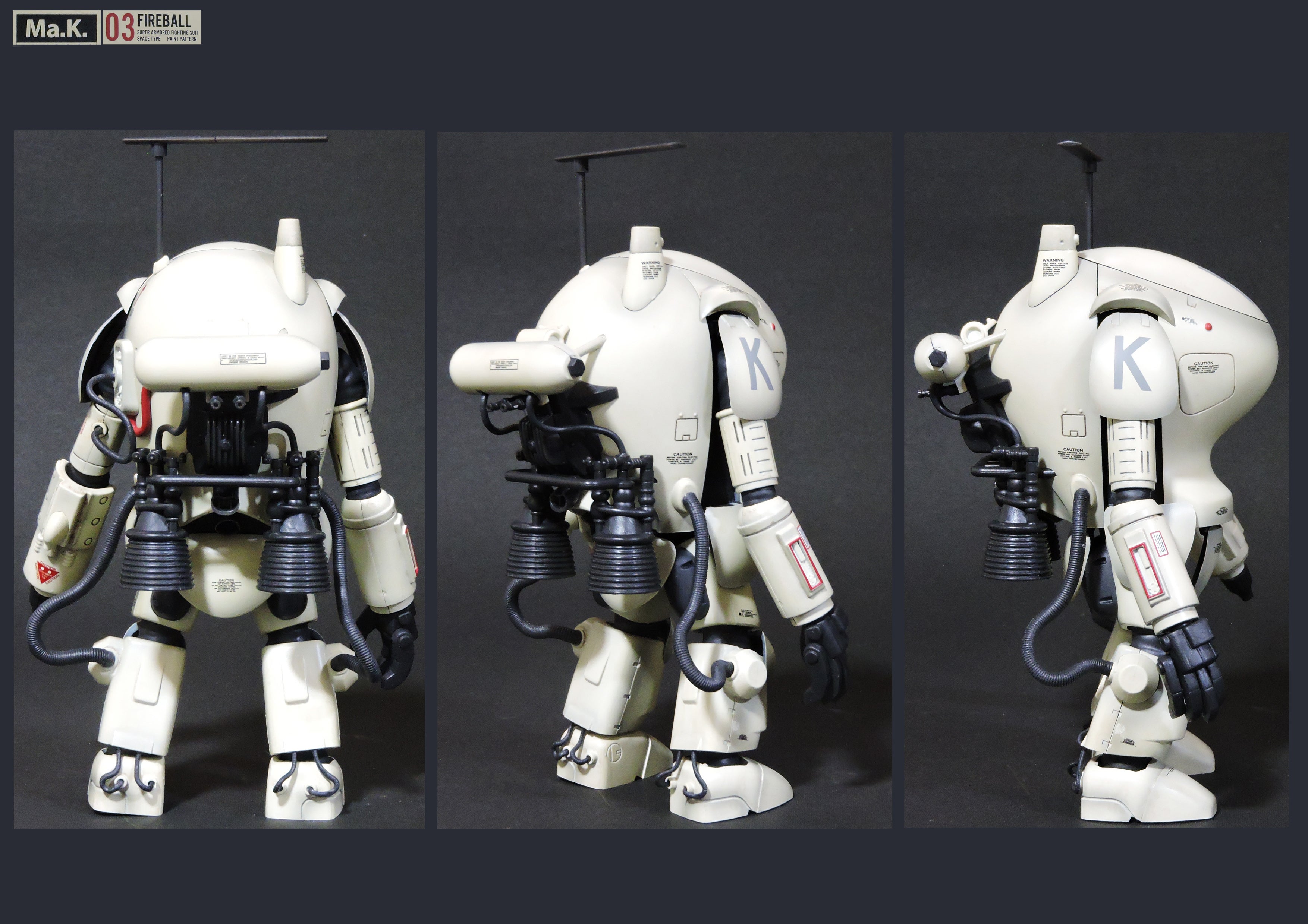 千値練 Ma.K. S.A.F.S. 宇宙タイプファイアボール 03BASIC PAINT