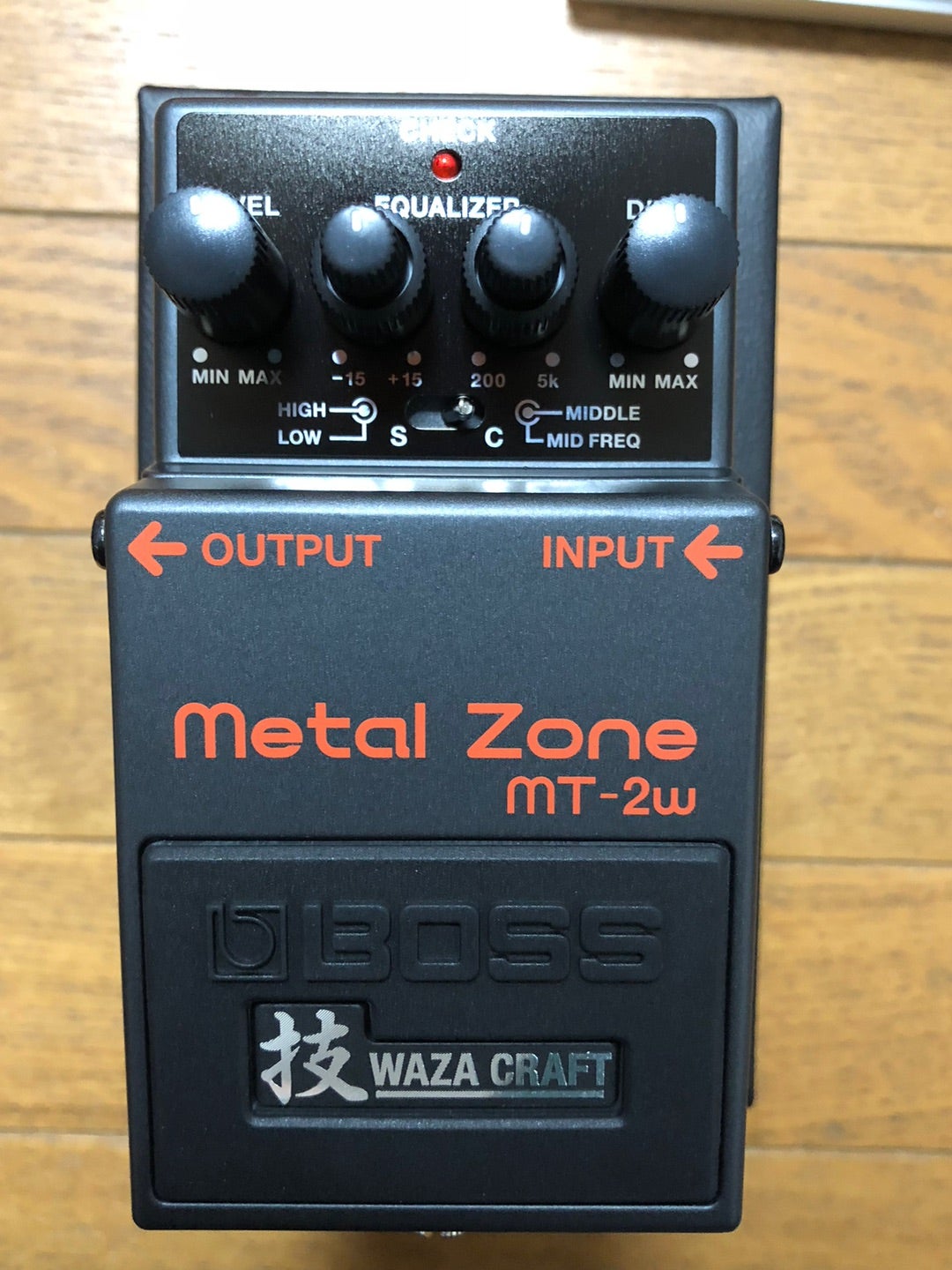 BOSS MT-2w metal zone技クラフトのレビュー | ギターと機材とBUMPと