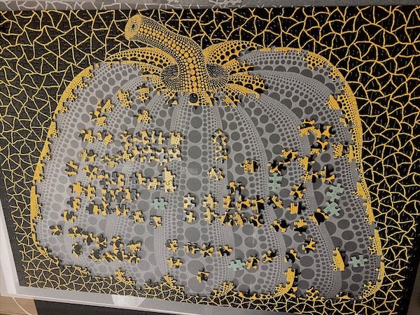 激ムズの草間彌生ジグソーパズルとパチモンのパズル | 50代ゆらぎ主婦