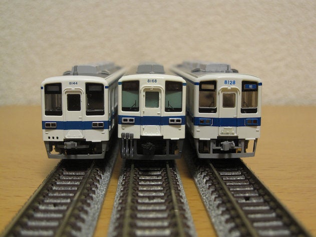 KATO 東武8000系入線 | ダイス・クエイドのブログ