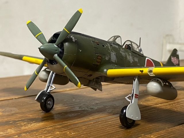 タミヤ 1／48 四式戦闘機 疾風～④ | DREAM FACTORY