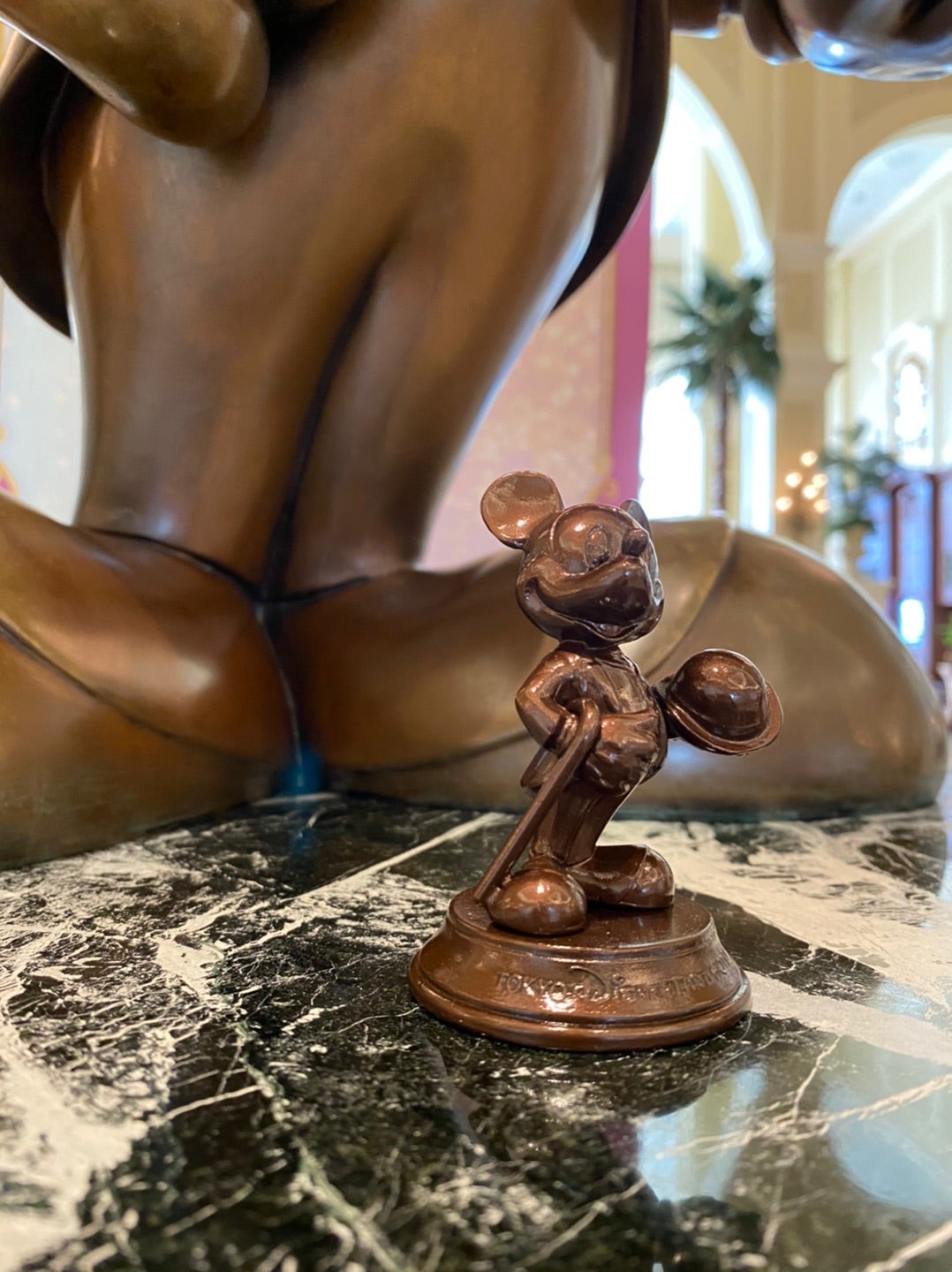 超希少品 ミッキーマウス ブロンズ像 東京ディズニーランドホテル