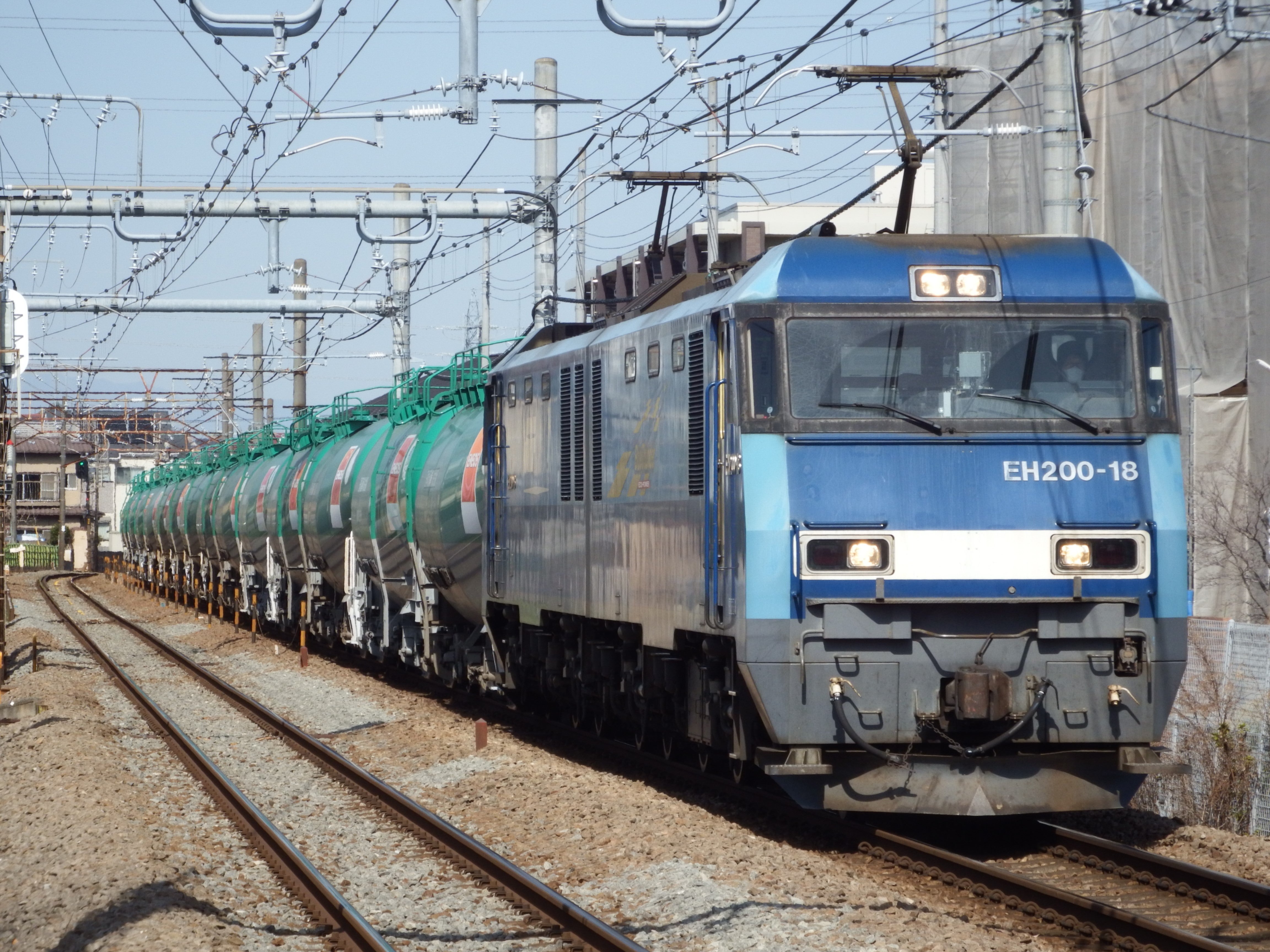 西府でEH200形牽引2083レ・86レ | torideの鉄ブログのブログ