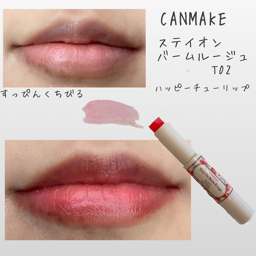 CANMAKE ステイオンバームルージュT02 | KACCHi 's Diary