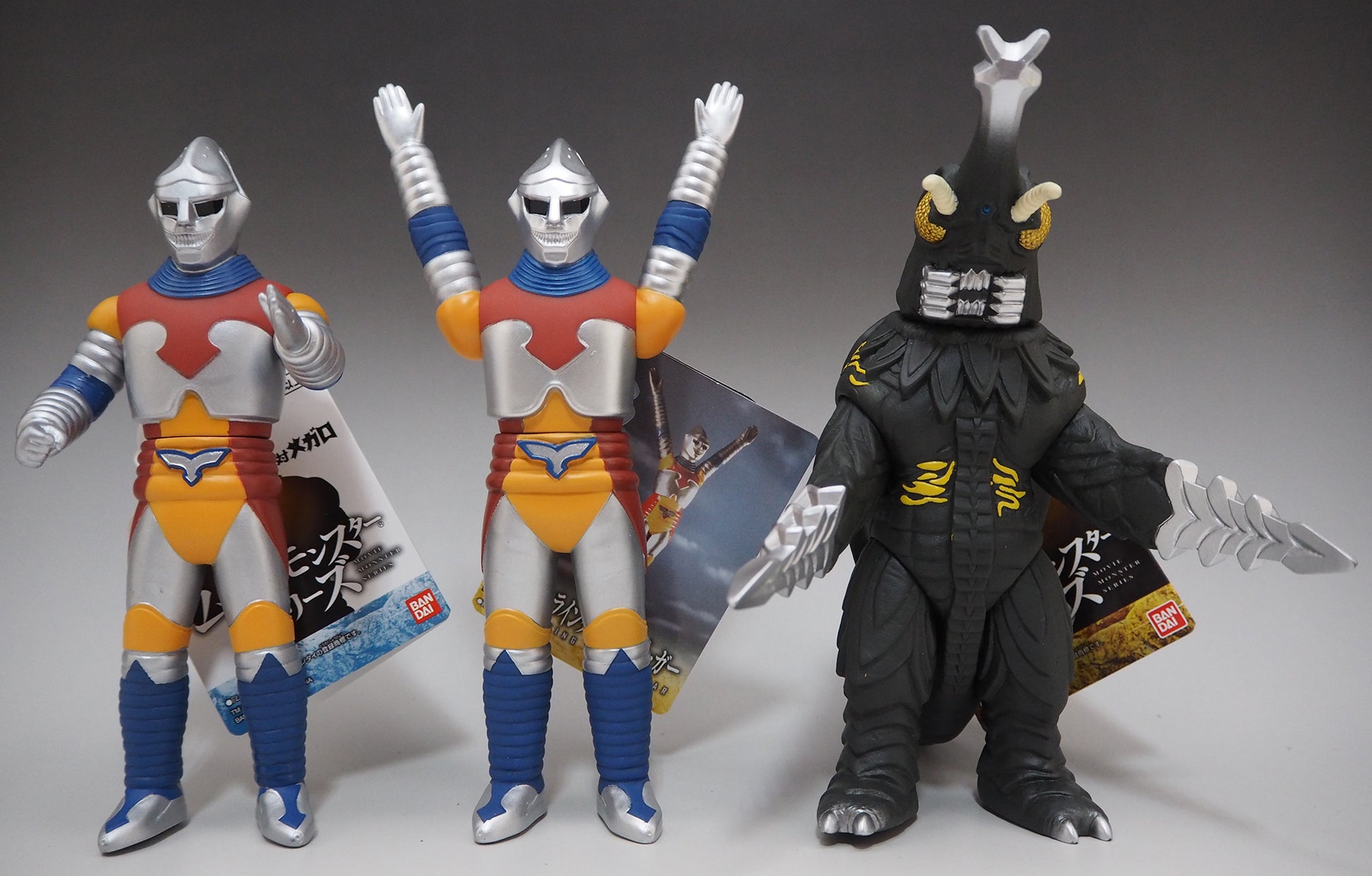 BANDAI 東宝新作ソフビ大検証 メガロ & ジェットジャガー (ゴジラ対