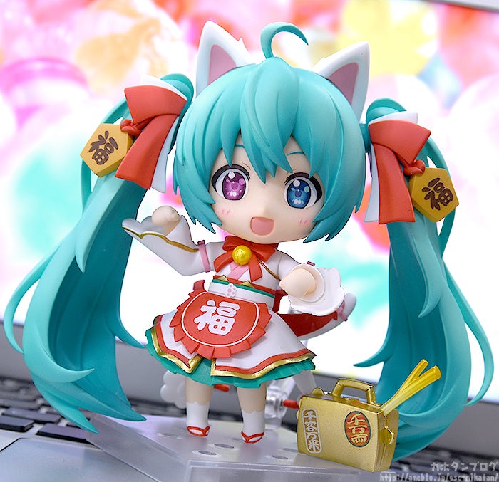 福を届けるにゃん♪】「ねんどろいど 初音ミク 招きミクVer.」12月16日