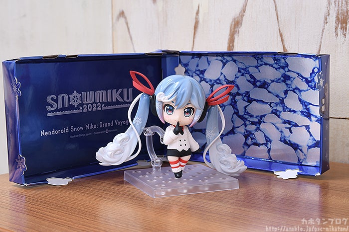 商品仕様全公開】「ねんどろいど 雪ミク Grand Voyage Ver.」【受注