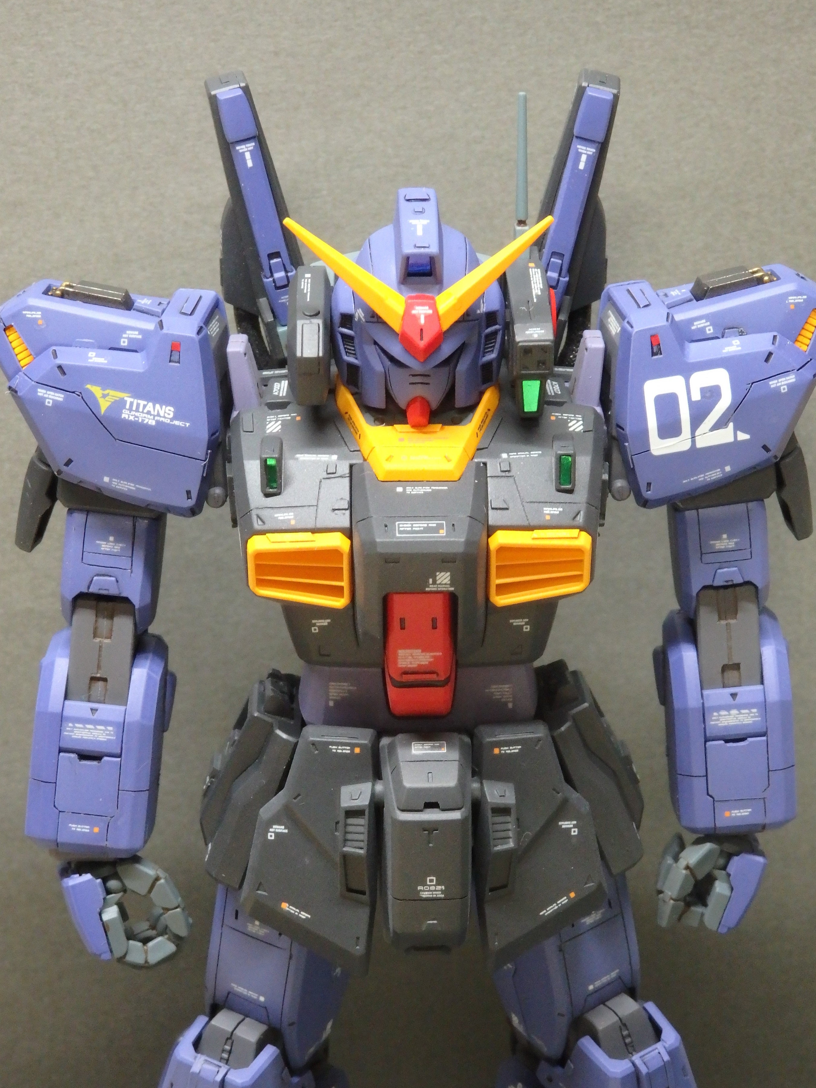 MG ガンダムMk-Ⅱ ver2.0 ティターンズカラー 完成編 | ヒト-テマWorks