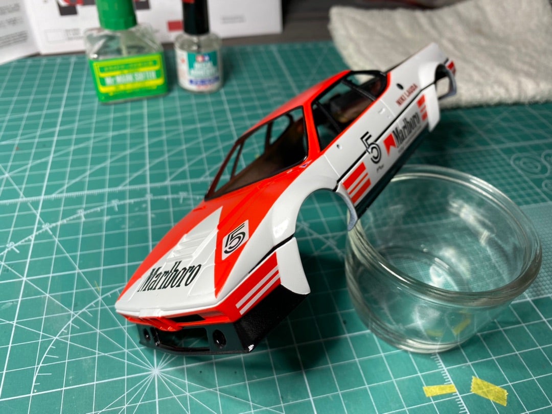 製作記 イタレリ 1/24 B.M.W. M1 Procar (25) | 加古川模型 club