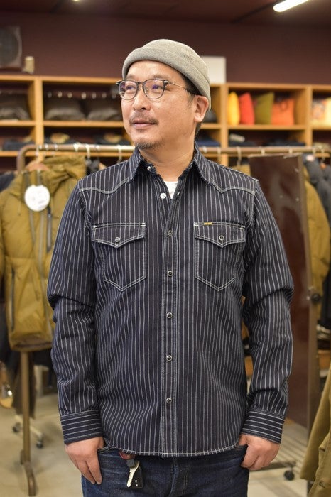 アイアンハート 12oz ウォバッシュ ウエスタンシャツ 入荷です