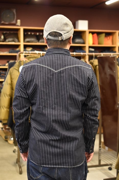 アイアンハート 12oz ウォバッシュ ウエスタンシャツ 入荷です