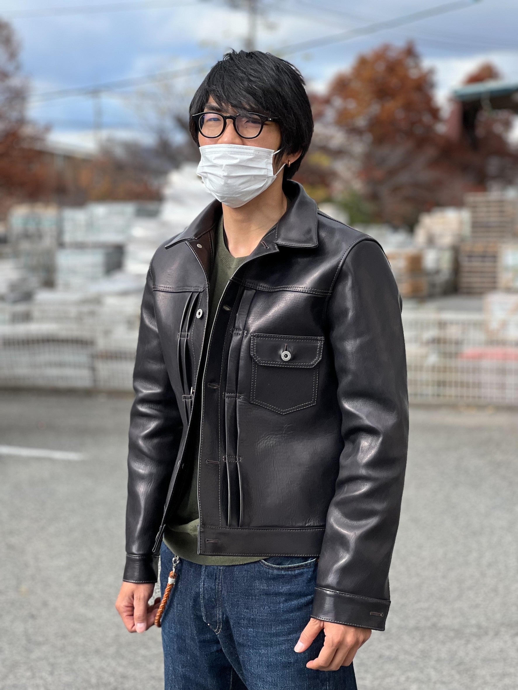 Y'2LEATHER ECO HORSE 1st TYPE Gジャン「EB-140」 | CELLULOID