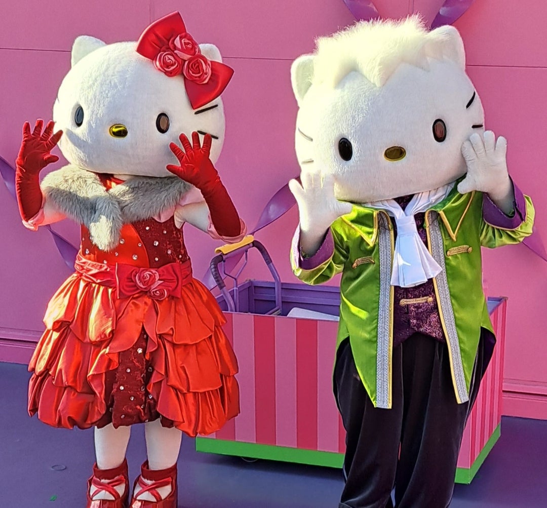 キティ&ダニエルのドレスアップ2ショット | まっちゃんのおでかけ日記