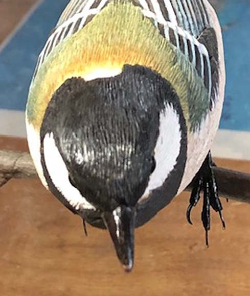 バードカービング；シジュウカラ最終仕上げ | グータンのブログ