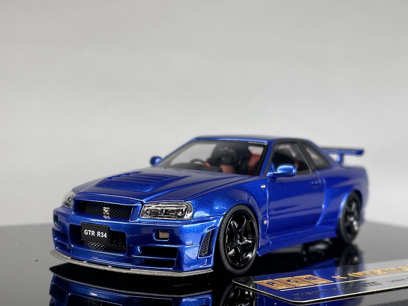 PGM 1/43 Nismo R34 GT-R Z-tune メタリックブルー | MYミニカー発表会