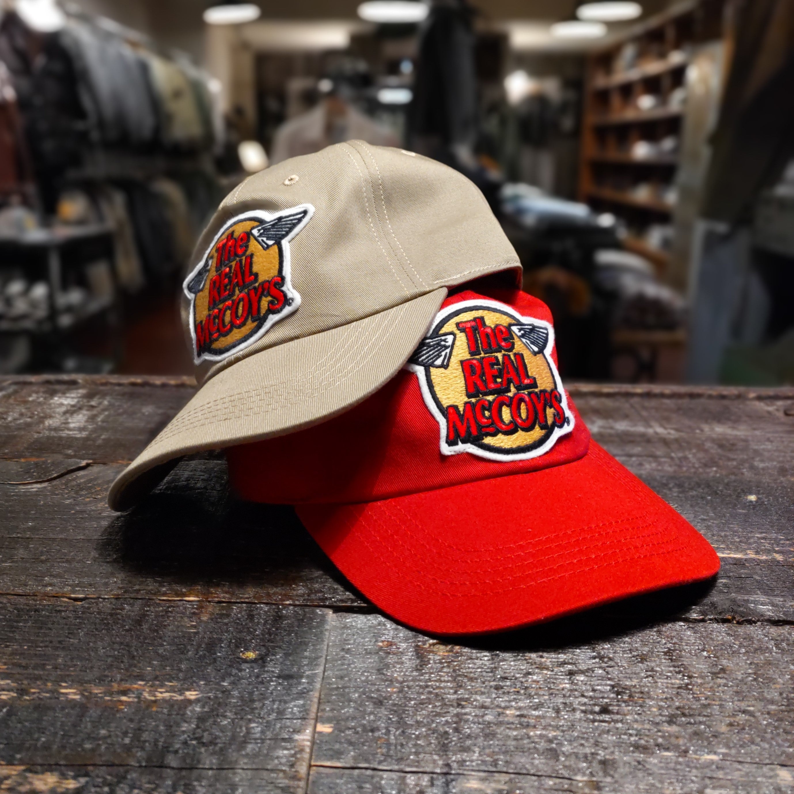 新入荷速報です♪ THE REAL MCCOY'S LOGO BASEBALL CAP | リアル