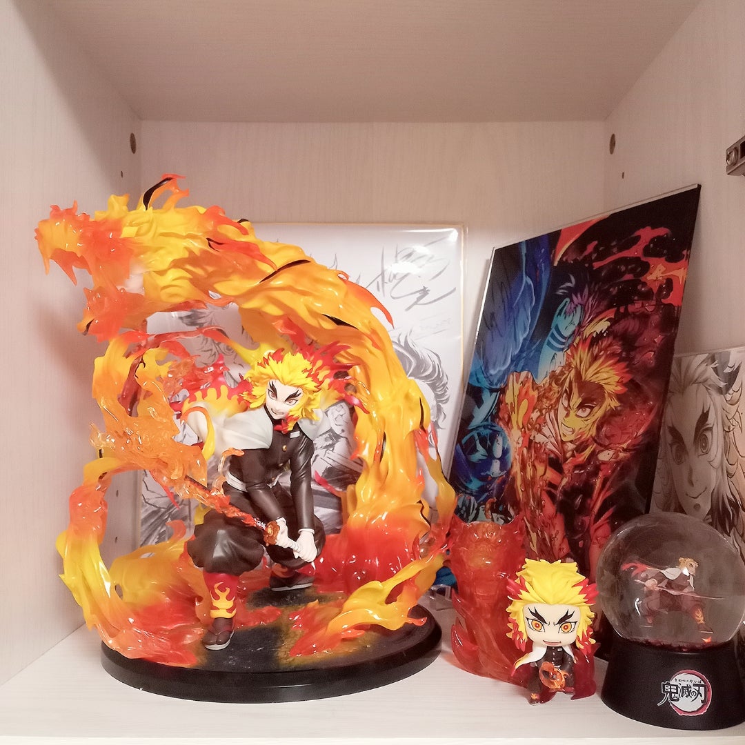 ☆追記あり☆ 煉獄杏寿郎-炎の呼吸 奥義 玖ノ型・煉獄-1/8スケール