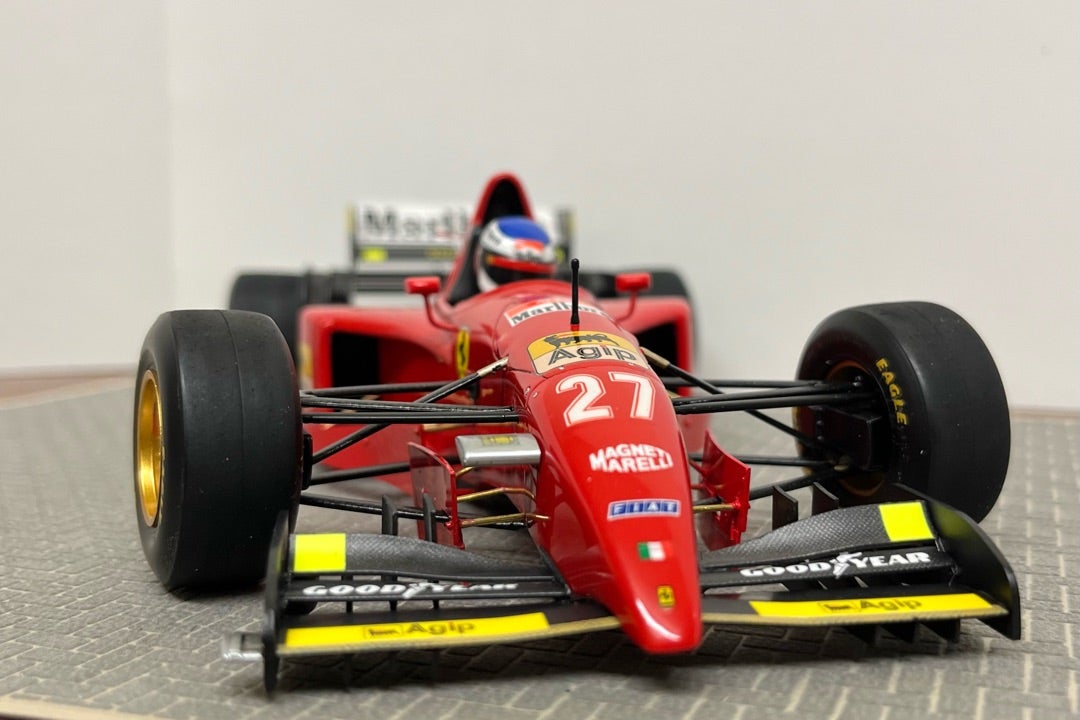 F1コレクション：フェラーリ412T2（タミヤ改）ジャン・アレジ | み