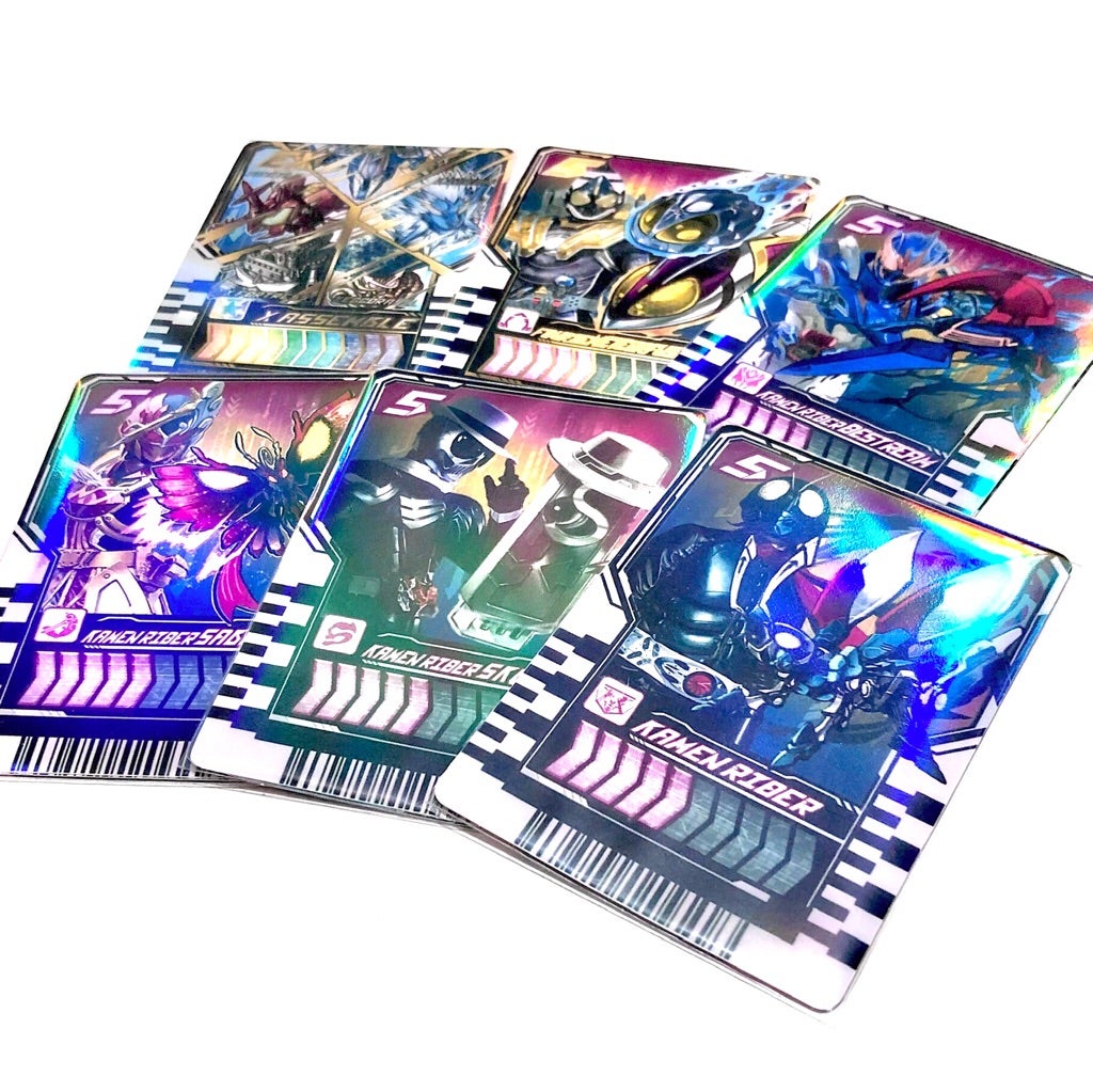 ライドケミートレカ LカードSPセット04+α！超人気ライダーがLカード化