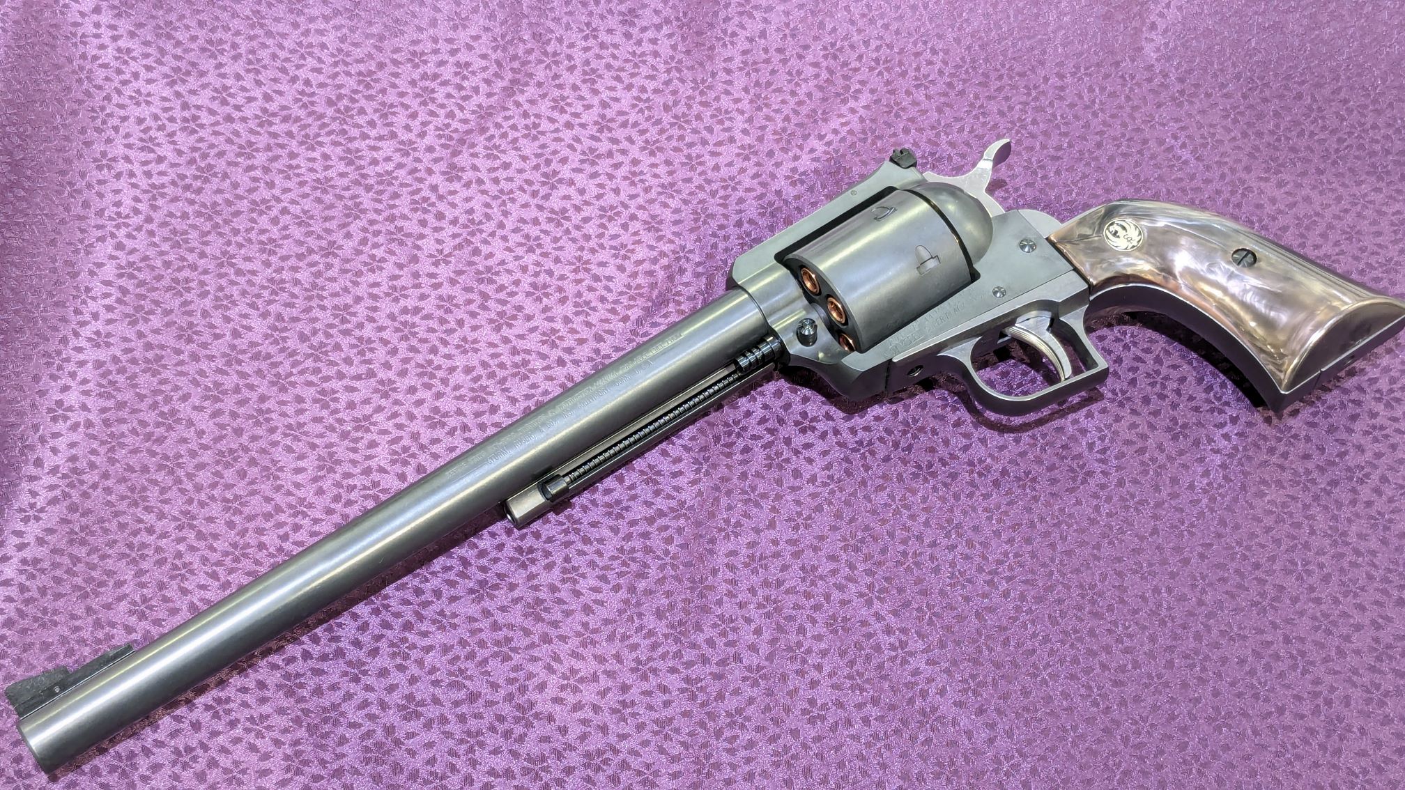 ミリタリー】44マグナム仕様のシングルアクションリボルバー