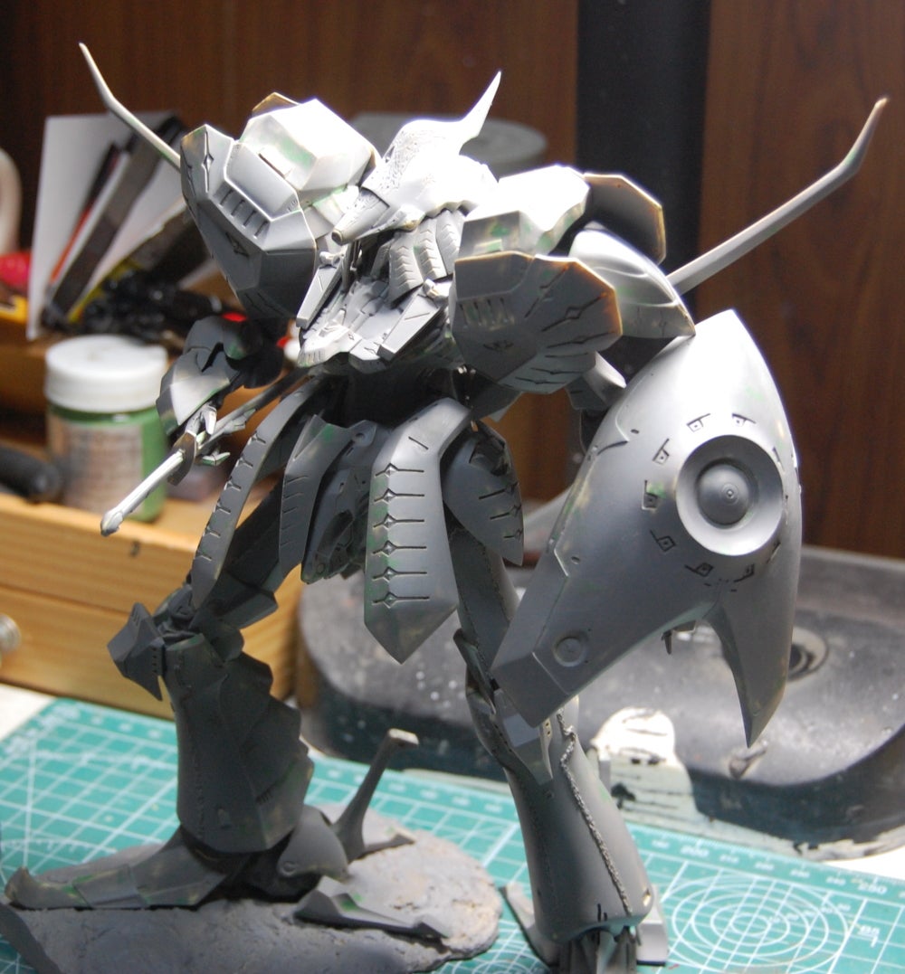 海洋堂 1/100 テロルミラージュ 製作中4 | オーソライズの模型製作記