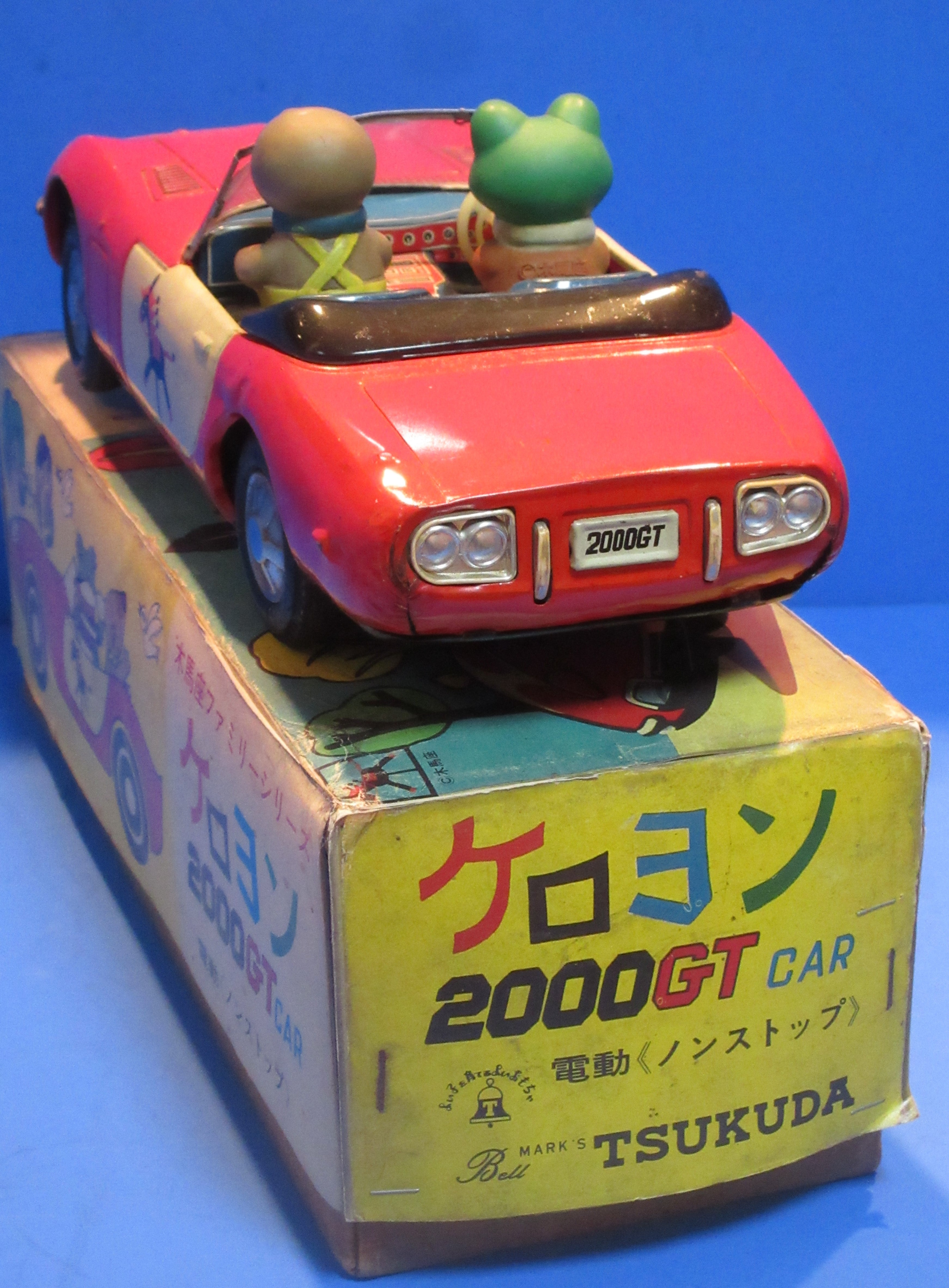 ☆1967年米澤玩具トヨタ2000GTケロヨン幻のエスハチ ～ブリキ自動車