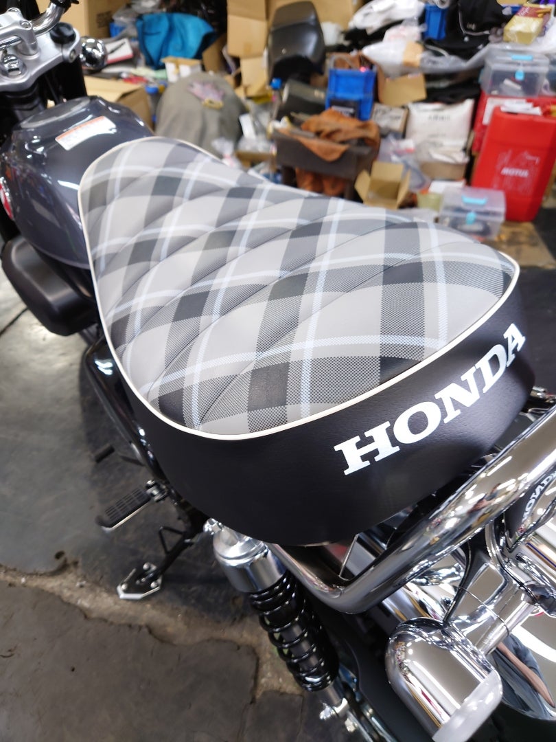 モンキー125 純正チェックシート&レバーカスタム！ | 本庄市のバイク屋