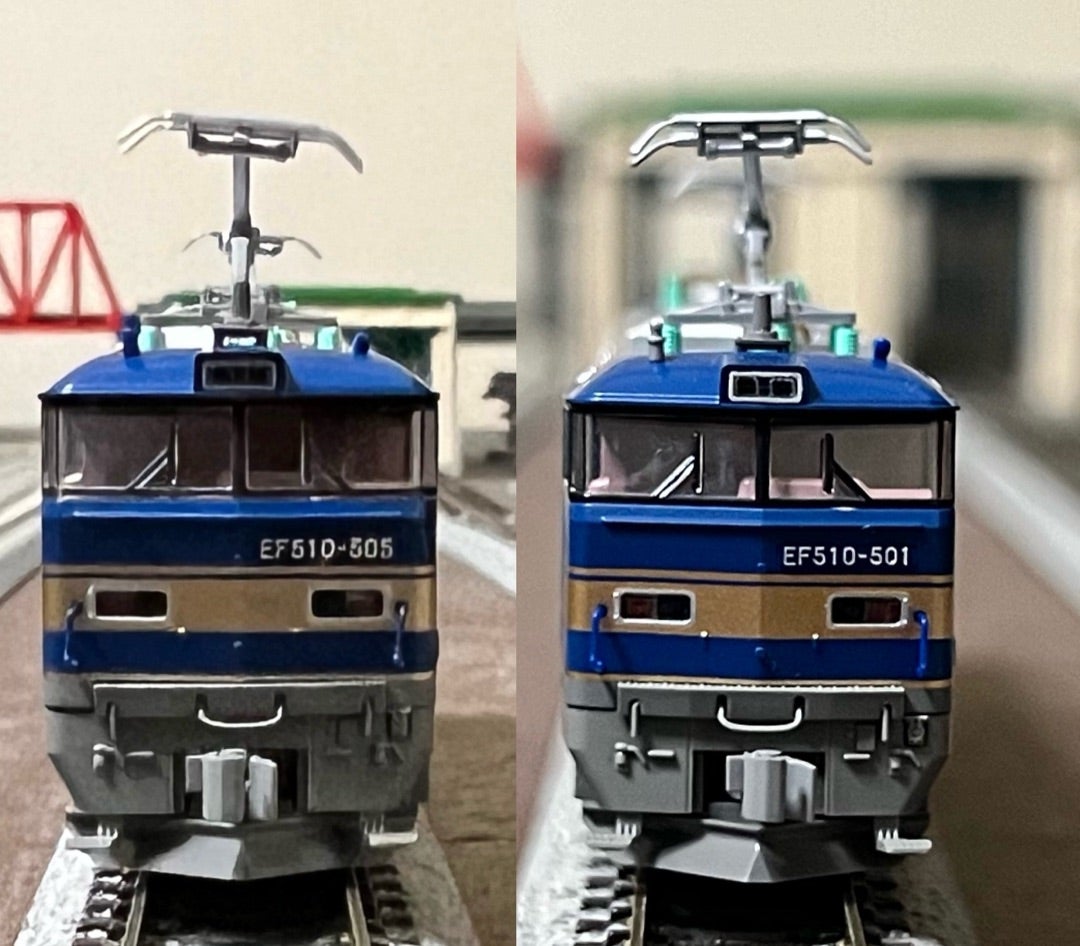 KATO 3065-8“EF510-500 JR貨物色（青）”入線。〜その2〜 | Swallowtail