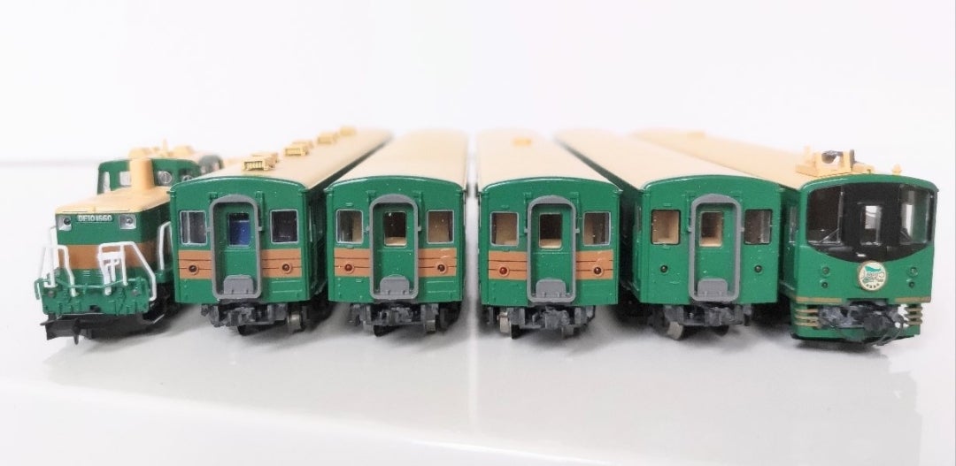 マイクロエース A1483 DE10-1660 50系「釧路湿原ノロッコ号」入線 | 約