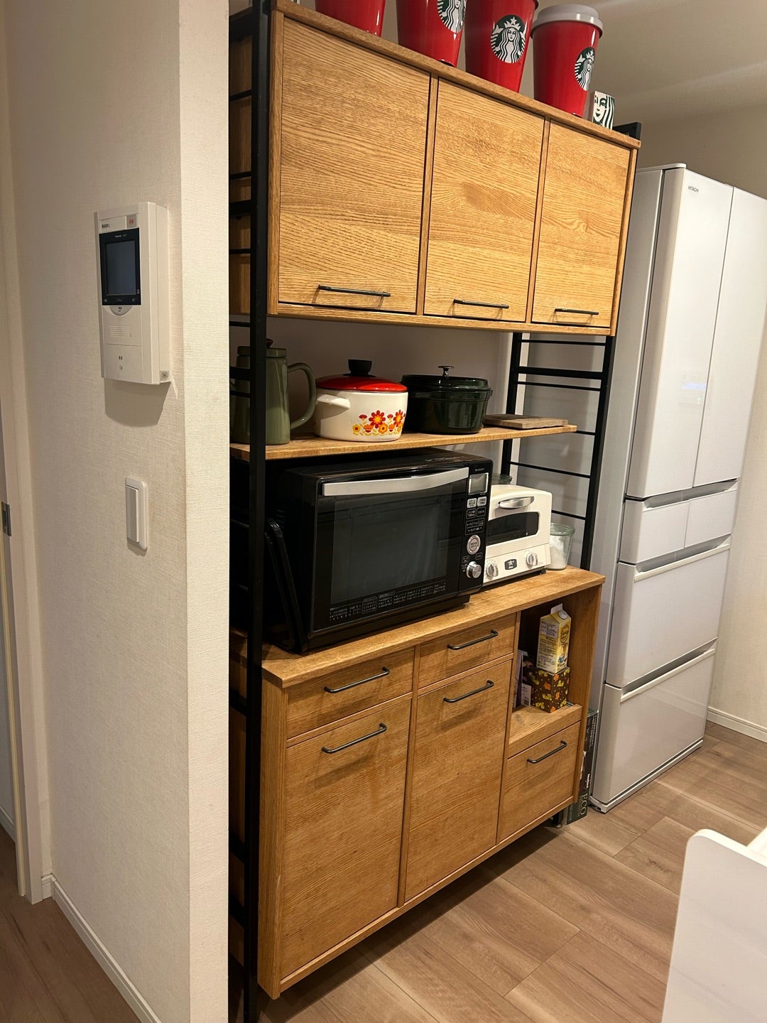 モモナチュラル MOMO natural キッチン 棚 【公式通販】