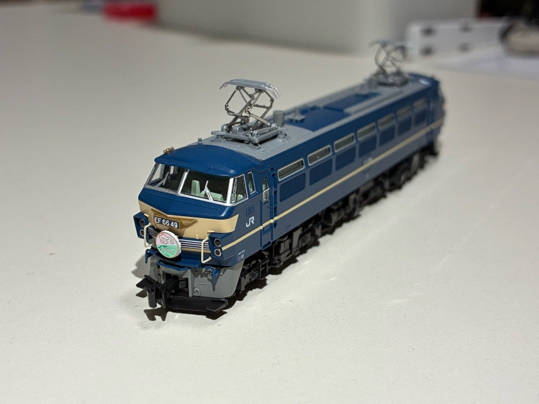 KATO EF66 0番台後期型 ブルートレイン牽引機 3090-3 買ってみた