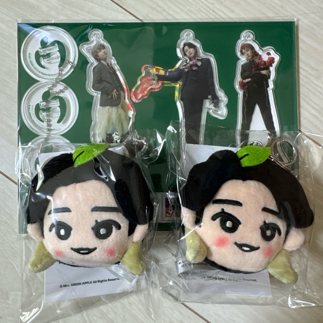 Mrs. GREEN APPLE ソウルコン限定 ぬいぐるみキーリング 藤澤涼架 Mrs