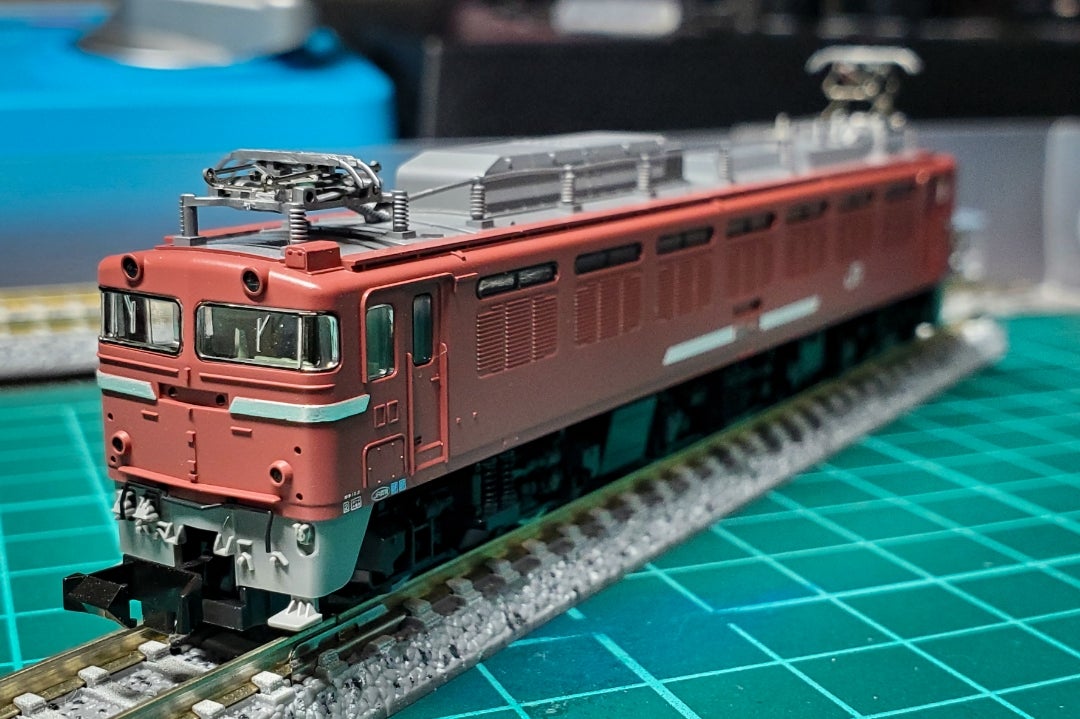 TOMIX 7179 EF81 400形JR貨物更新機を404号機へ仕上げます① | 鉄道